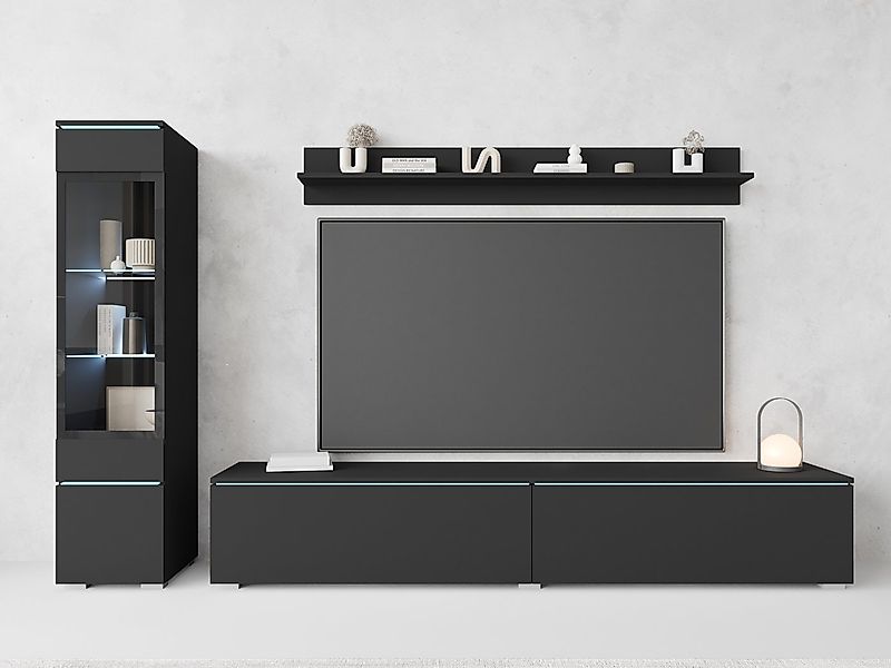 INOSIGN Wohnwand VERA I, Vitrinen Türanschlag links/rechts wechselbar, (Kom günstig online kaufen