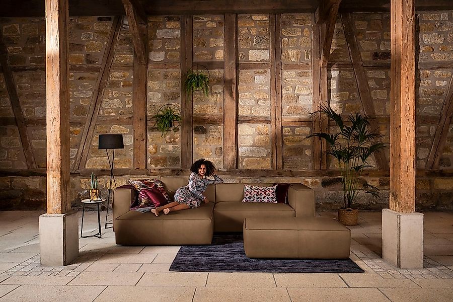 W.SCHILLIG Ecksofa "around-the-block, modern und elegant, bequem, L-Form", günstig online kaufen