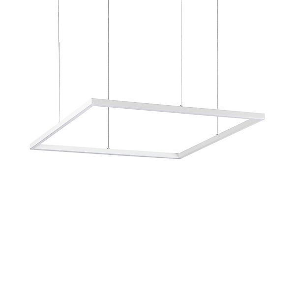 Ideal Lux LED-Hängelampe Oracle Slim 70 x 70 cm weiß 3.000 K günstig online kaufen