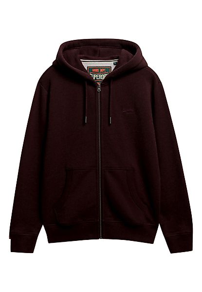 Superdry Hoodie Kapuzensweatshirt ESSENTIAL LOGO ZIP günstig online kaufen
