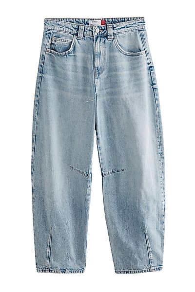 Next Weite Jeans Barrel-Jeans Knieabnäher 100 % günstig online kaufen