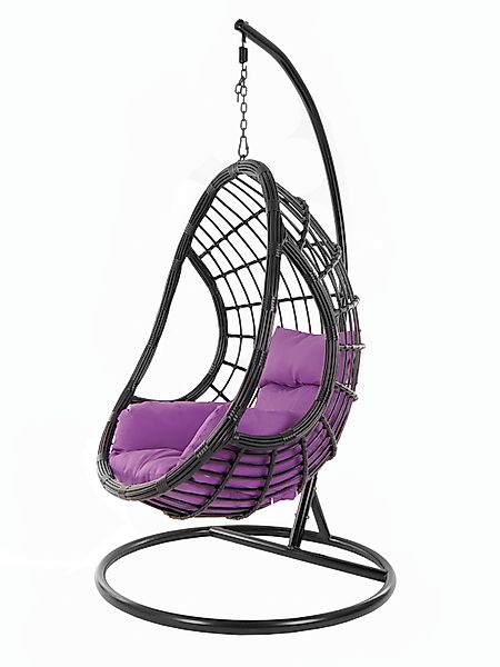 KIDEO Hängesessel PALMANOVA black, mit Gestell günstig online kaufen