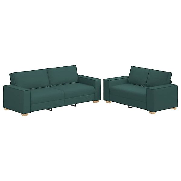 vidaXL Sofa 2-teiliges Sofa-Set mit Kissen, günstig online kaufen
