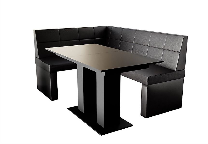 Fun Möbel Eckbankgruppe Eckbankgruppe „BLAKE“ Größe 168x128cm mit Tisch Sch günstig online kaufen