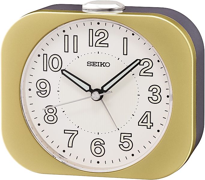 Seiko Quarzwecker Wecker, Leuchtzeiger, Schlummerfunktion, Schlafzimmer, günstig online kaufen