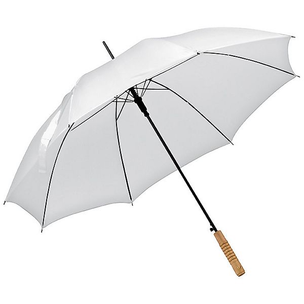 Macma Stockregenschirm Automatik-Regenschirm / Farbe: weiss günstig online kaufen