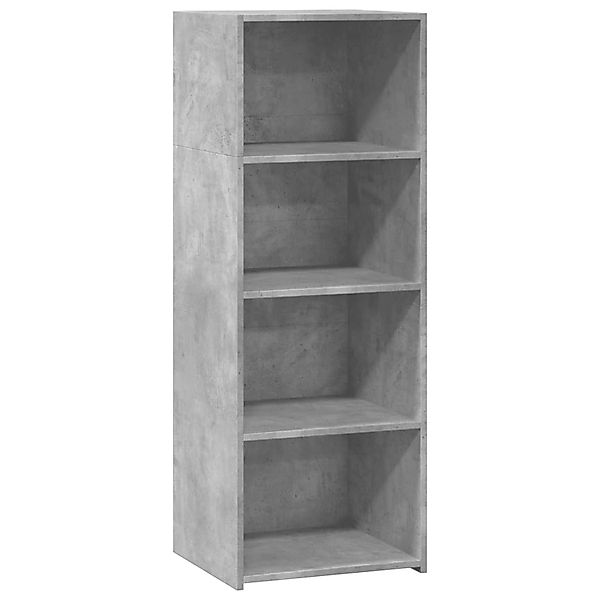 vidaXL Highboard Betongrau 45x41x124 cm Holzwerkstoff 846393 günstig online kaufen