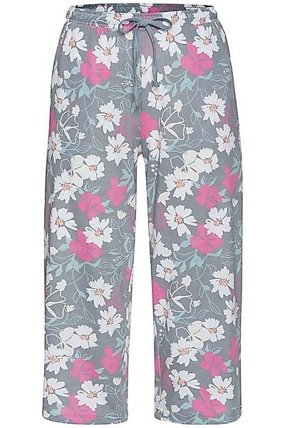 Vivance Dreams Caprihose Pyjamahose in schmaler Capriform günstig online kaufen