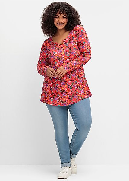 sheego by Joe Browns Longshirt "Longshirt", (1 tlg.) günstig online kaufen