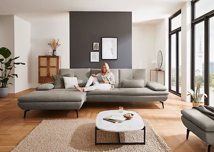 Die PlanBar Ecksofa »MP-IN23002 L-Form« wahlweise mit Armteil- und Sitztief günstig online kaufen