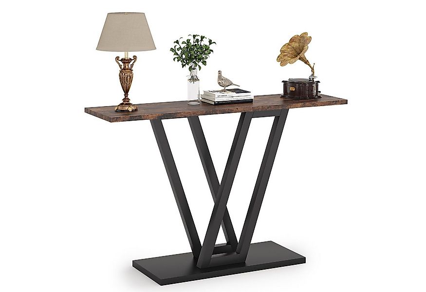 Tribesigns Konsolentisch Industrie Flurtisch für Eingangsbereich günstig online kaufen