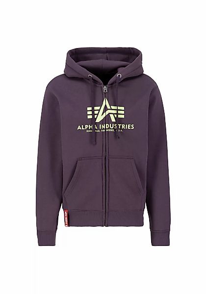 Alpha Industries Hoodie "Basic Zip Hoodie BL Kapuzensweatshirt" günstig online kaufen
