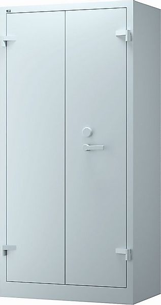 Bisley Aktenschrank Feuerschutzschrank HxBxT 195x95x55cm 4 Böden 5 OH licht günstig online kaufen