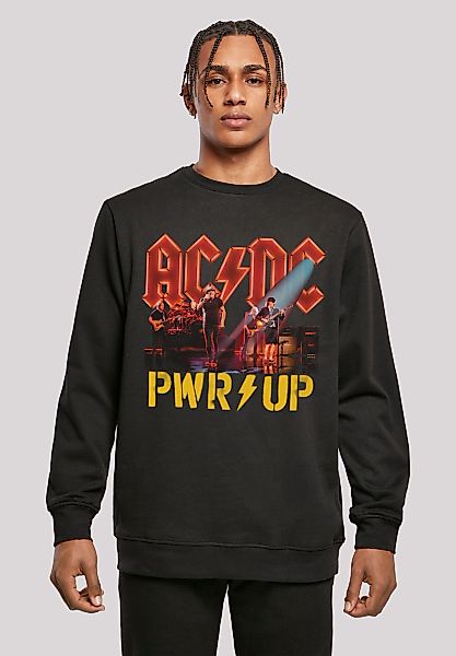 F4NT4STIC Sweatshirt "ACDC Rock Musik Band PWRUP Stage Lights", Print günstig online kaufen
