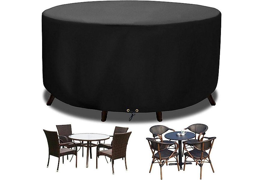 LuxusKollektion Gartenmöbel-Schutzhülle Runde Gartenmöbel Abdeckung Ø 250x9 günstig online kaufen