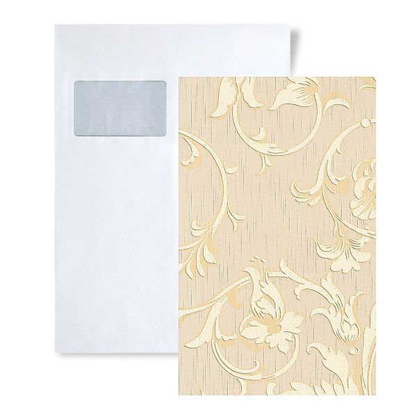 PROFHOME 1 MUSTERSTÜCK S-956332-GU DIN A4 MUSTER der Blumen Tapete günstig online kaufen