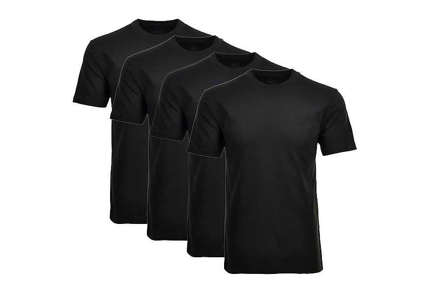RAGMAN Unterhemd Herren T-Shirt 4er Pack Baumwolle (Packung, 4er Pack) günstig online kaufen