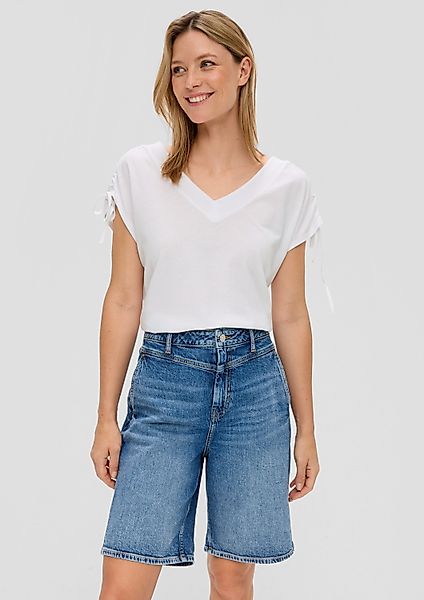 s.Oliver Kurzarmshirt T-Shirt Ärmelloses Shirt mit günstig online kaufen