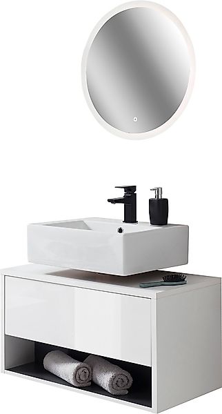 Places of Style Badmöbel-Set »Studio Line, Bad im modernen Design, 2-teilig günstig online kaufen