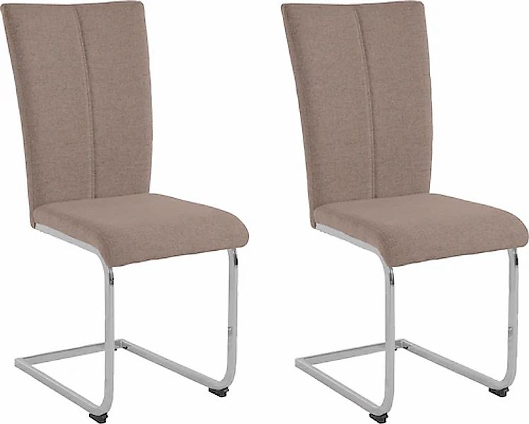 Home affaire Freischwinger »Alex« (Set) 2 Stk.Stuhl belastbar bis 120 Kg, G günstig online kaufen