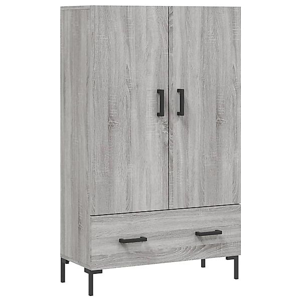 vidaXL Highboard Grau Sonoma 69,5x31x115 cm Holzwerkstoff 828242 günstig online kaufen