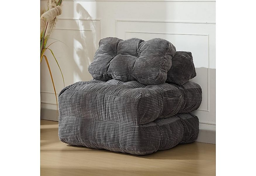 GarveeMore Schlafsofa Klappbares Schlafsofa Cabriolet Schlafsofa mit Kissen günstig online kaufen