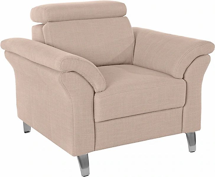 sit&more Sessel »Arngast«, inklusive Federkern und Kopfteilverstellung günstig online kaufen