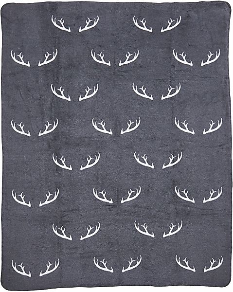 done. Wohndecke "ANTLER" Weiche Wohndecke im Doubleface-Look günstig online kaufen