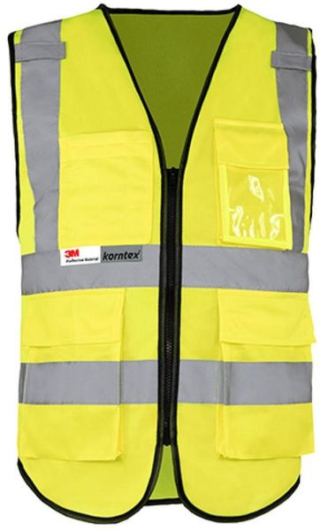 korntex Warnweste Premium Multifunctional Executive Safety günstig online kaufen