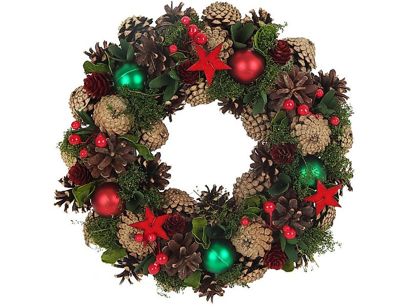 Trend Line Tischkranz TrendLine Deko Weihnachtskranz Holz 33 x 7 cm günstig online kaufen