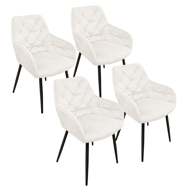 HOMELUX Esszimmerstuhl Polsterstühle 2/4 Stuhlset Moderner günstig online kaufen