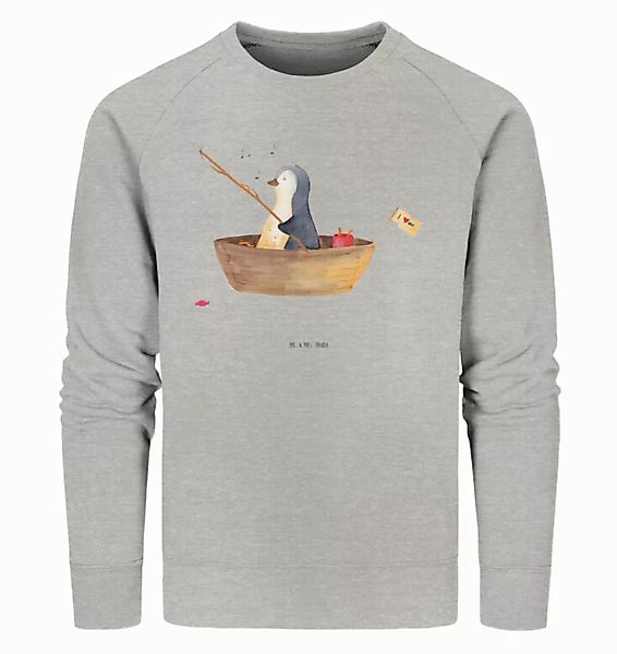 Mr. & Mrs. Panda Longpullover Pinguin Angelboot Größe S - Heather Grey - Ge günstig online kaufen