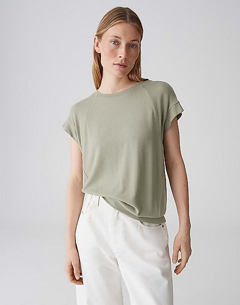 OPUS Kurzarmshirt Jerseyshirt aus ECOVERO™ Viskosemix Weiche Oberfläche, Pu günstig online kaufen