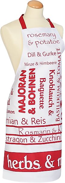 stuco Kochschürze Herbs&More, (1-tlg) günstig online kaufen