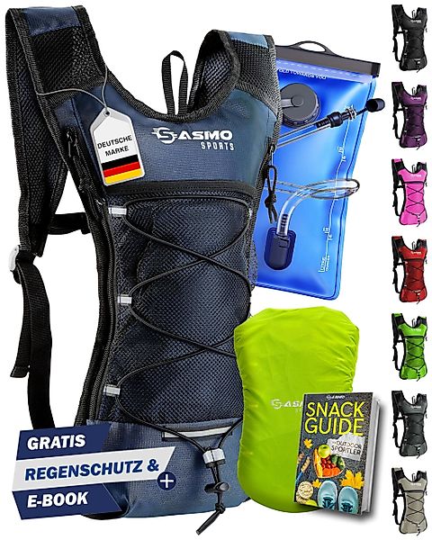 Sasmo Trinkrucksack mit Thermofach, Trinkrucksack Laufen günstig online kaufen