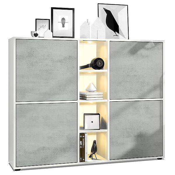 Vladon Highboard Cuba V3 (Highboard, mit günstig online kaufen