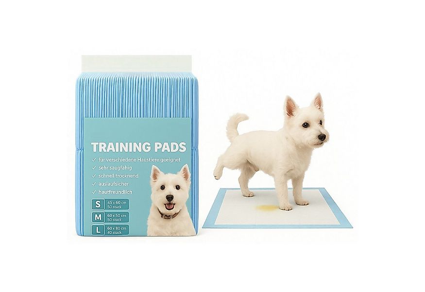 HappyPaw Hundetoilette Welpenunterlage Trainingspad für Hunde Wickelunterla günstig online kaufen