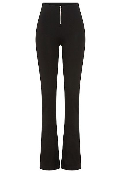 HUGO Blue Bootcuthose Nuflare mit Schlitzen am Innensaum, Flared Fit günstig online kaufen