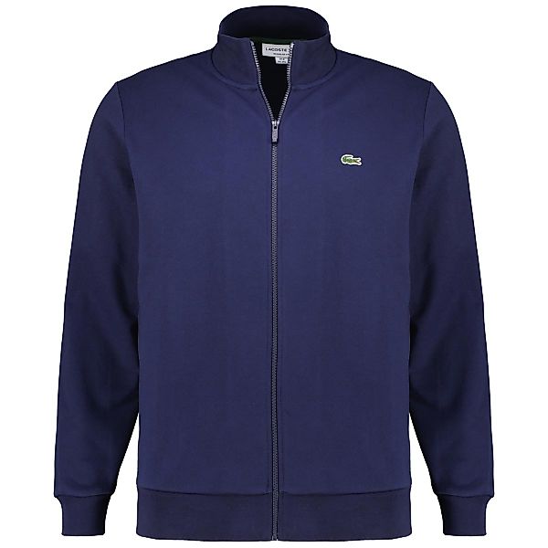 LACOSTE Sweatjacke mit Biobaumwolle Farbe marine Größe: 5XL günstig online kaufen