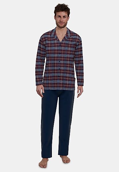 GÖTZBURG Pyjama, (2 tlg.), Langarm, Knopfleiste günstig online kaufen