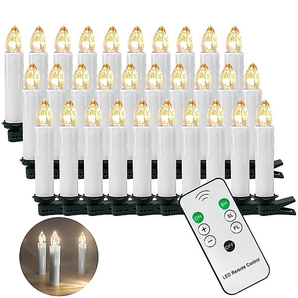 OZAVO LED-Kerze 10-40set Mit Kerzenhalterung und günstig online kaufen