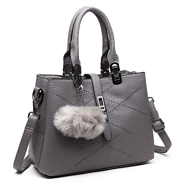 Miss Lulu Umhängetasche Schultertasche im Leder-Look günstig online kaufen