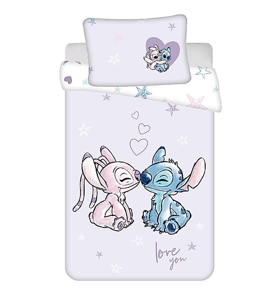 Tinisu Bettwäsche Stitch Kinder-Bettwäsche 100 x günstig online kaufen