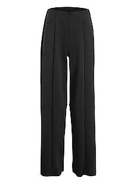 Wide Fit-Jersey-Hose Margittes schwarz günstig online kaufen