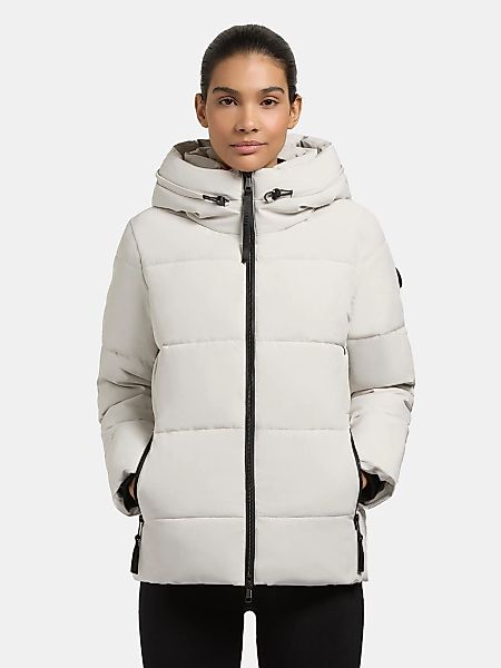 khujo Steppjacke "Fanc2-YM", mit Kapuze, Kurze gesteppte Damen Winterjacke günstig online kaufen