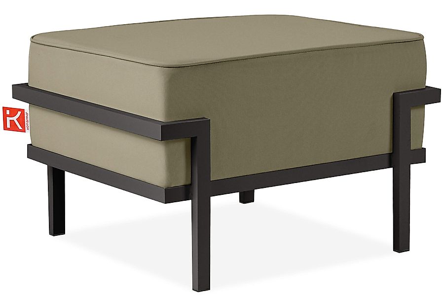 KONSIMO® Gartenlounge-Hocker TRIGLO Garten-Puffs, Gewicht: 10 günstig online kaufen