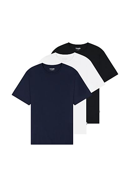 Wrangler T-Shirt "3 PACK TEE" Packung, 3 Stk. tlg. günstig online kaufen