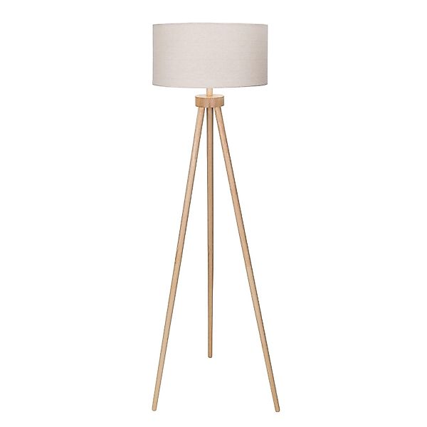 Aigostar LED Stehlampe Vintage mit Leinenschirm günstig online kaufen