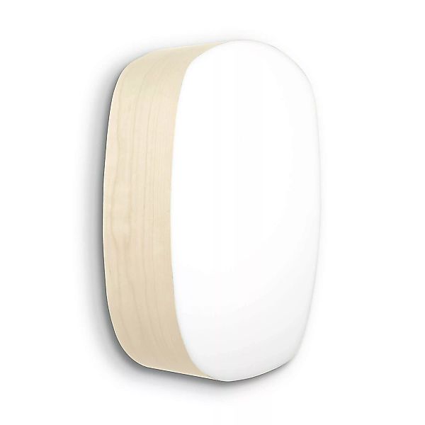LZF Guijarro Medium LED-Wandleuchte, elfenbein günstig online kaufen