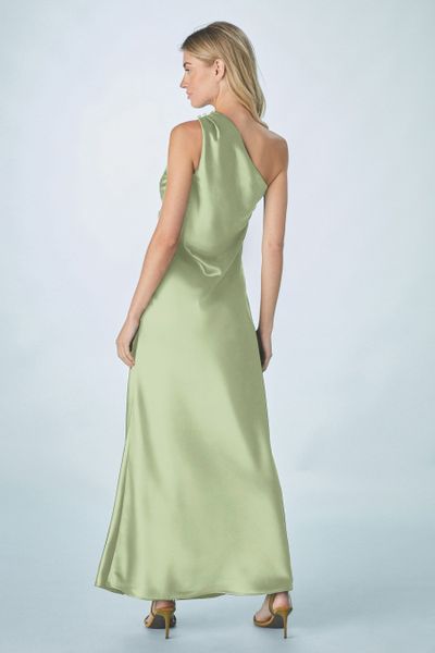 Next Satinkleid Maxi-Brautjungfernkleid aus Satin mit günstig online kaufen